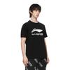 T-shirts Li Ning Unisexe Col Rond Coupe Droite Modérée ATSU493-1