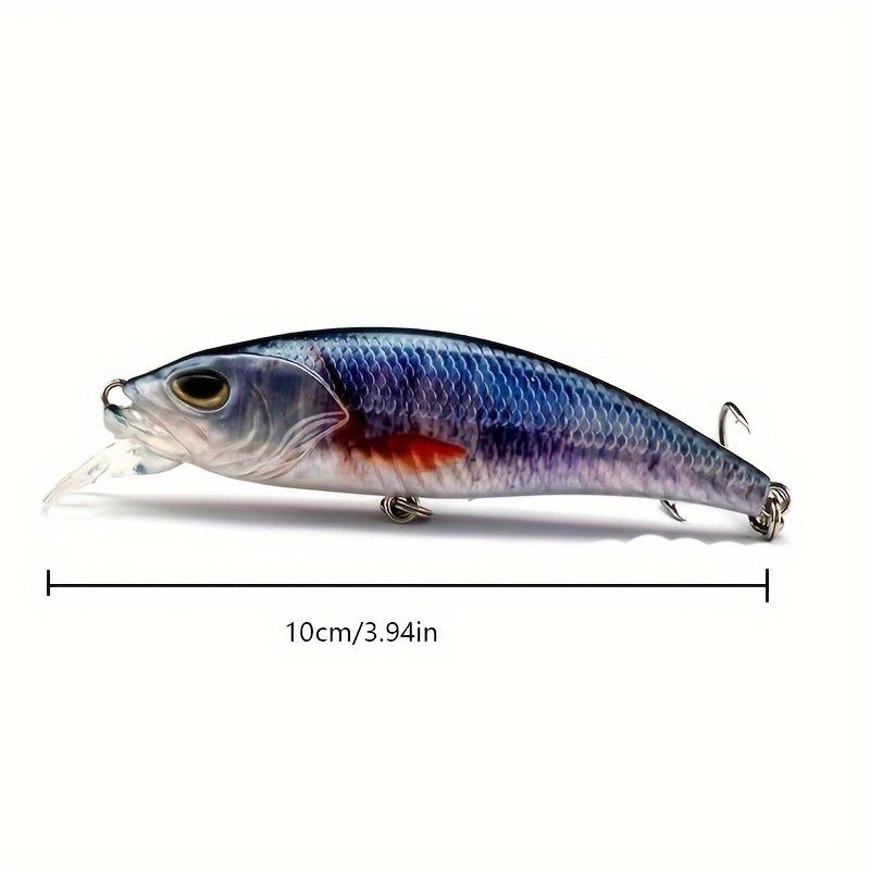 Electronic Mechanical Minnow Ration Fishing Lure Sinking Style Hard Bait Freshwater and Seawater Fishing Accessories