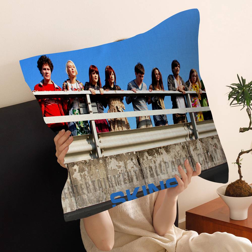 Teen TV Series Skins Cushion Cover Decorative Pillow Sofa Home Decor case pillow cases