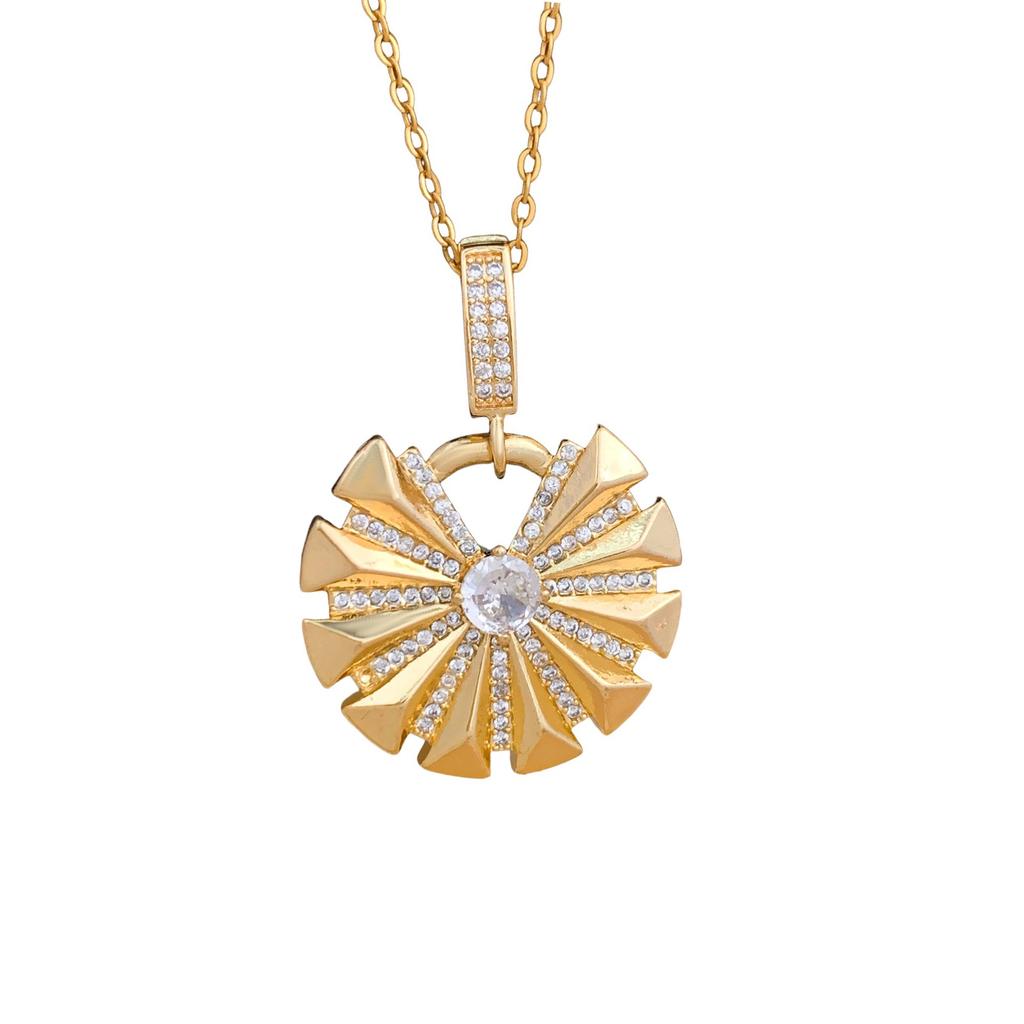 Necklace European, American moon star micro-inlaid zircon necklace accessories female niche personality light luxury high-end accessories