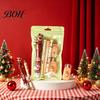 Practical Stationery Kits for Children 6PCS Christmas Set Students, Cute Patterns Print Holiday School Supplies Supplies, Smooth Writing Tools