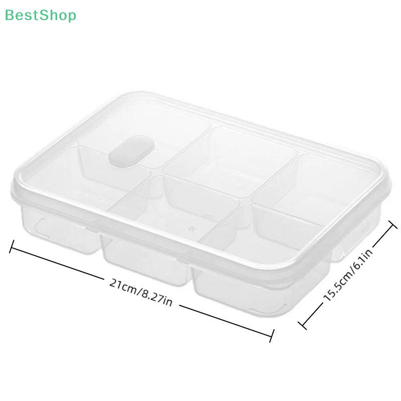 Multi-Compartment Food Storage Container - Airtight Refrigerator Organizer Box for Meat, Vegetables & Freshness Preservation