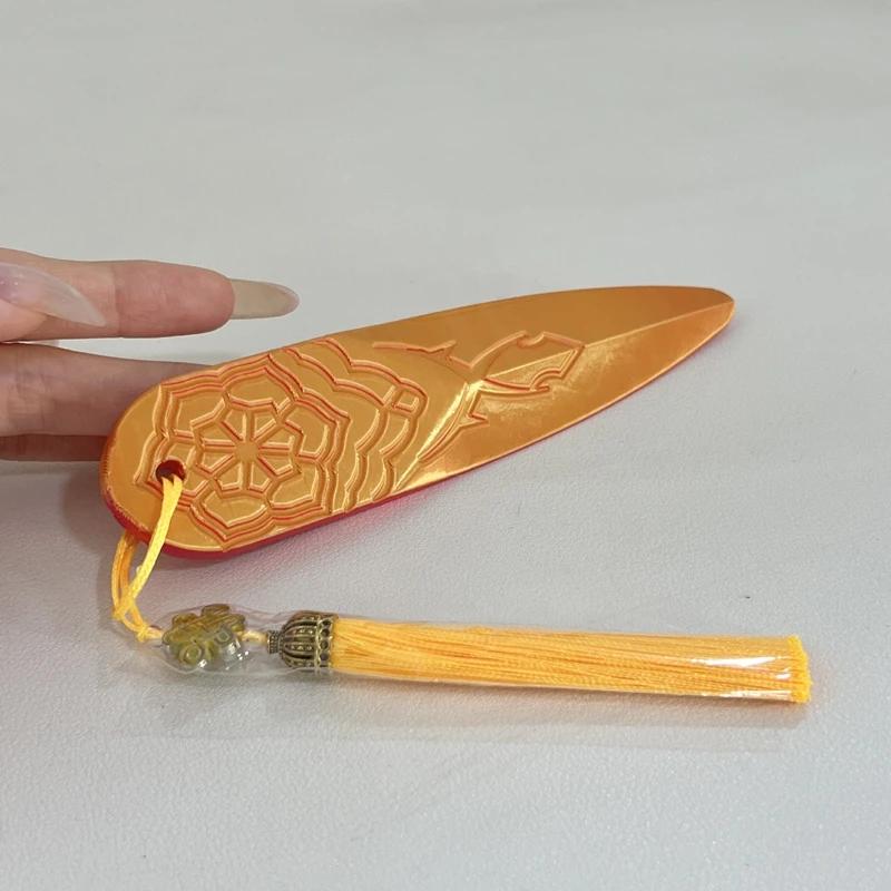 Zoey Devil Hunter Cosplay Dart Boomerang Weapons Roleplay Props for Girl Group Idol Halloween Carnival Costume Accessories