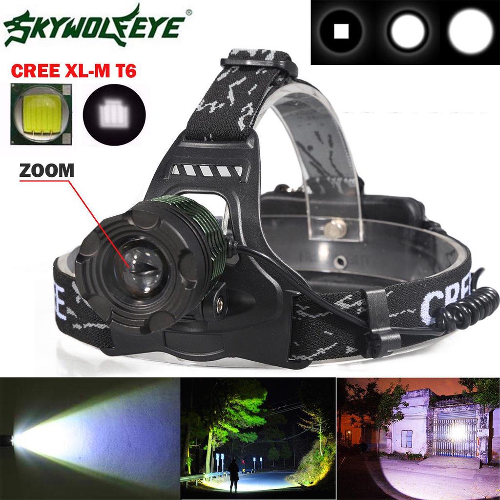 Fronale LED Goreit MP30PMUS767AB - 100.000 Lumen? 5 XM-L T6, Ricaricabile USB, Impermeabile - Nero