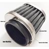 1x Motorcycle Air Filter Intake Cleaner Pod Adjustable Cone Universal 50mm 2inch