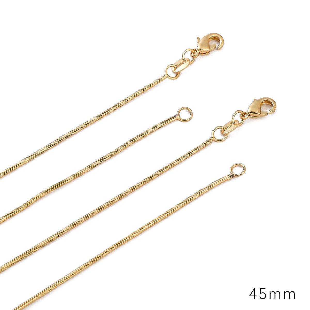 

Мідний ланцюжок з бісеру для ключиці для аксесуарів для рукоділля своїми руками 1.200mm золотий