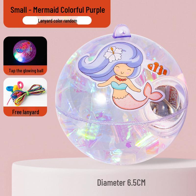 Set Minge Luminoasă Săritoare cu Inel pentru Gleznă pentru Copii - Jucărie Sportivă Intermitentă, Săritoare, Elastică pentru Băieți și Fete