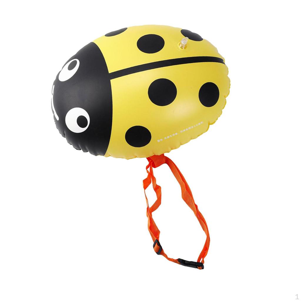 Swim Buoy for Open Water Swimming Belt Bubble Float with Adjustable Waist