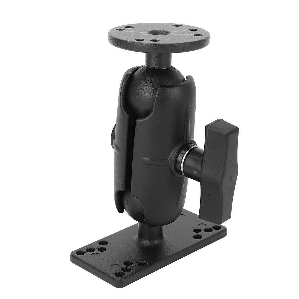 Echolothalterung 9,5 cm Marine-Aluminiumlegierung Echolothalter mit 1,5-Zoll-Gummikugelkopf für Garmin