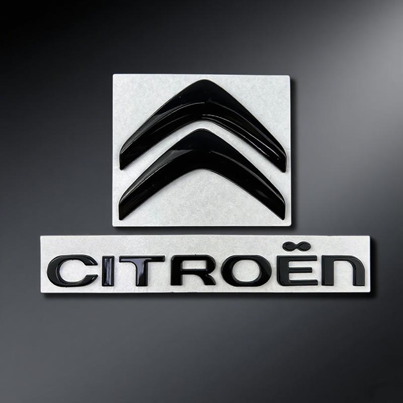 Emblema Metallo Auto Anteriore Posteriore Citroen C4 C3 C5 C1 DS3 DS5 DS4, Jumper Xsara C-Elysee Picasso Sega C-quatre, Adesivo Refit