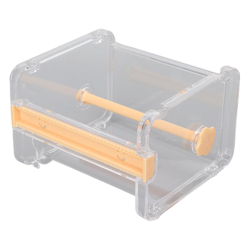 Transparent Multi Masking Tape Cutter Dispenser Visible Roll Tape Holder for   School