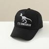 Children's Dinosaur Baseball Cap - Boys' And Girls' Embroidered Multi-color Baseball Cap For Spring And Autumn 