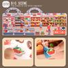 Children Portable Quiet Busy Paste A Book DIY Reusable Sticker Books Multi-scene Bubble Sticker Jelly Paste Sticker Toys