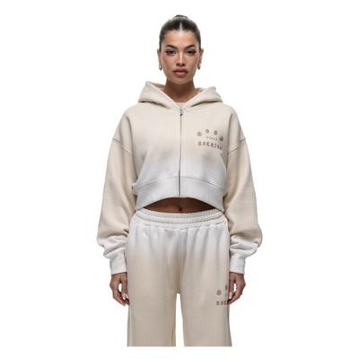 Good For Nothing Womens/Ladies Spray Full Zip Hoodie