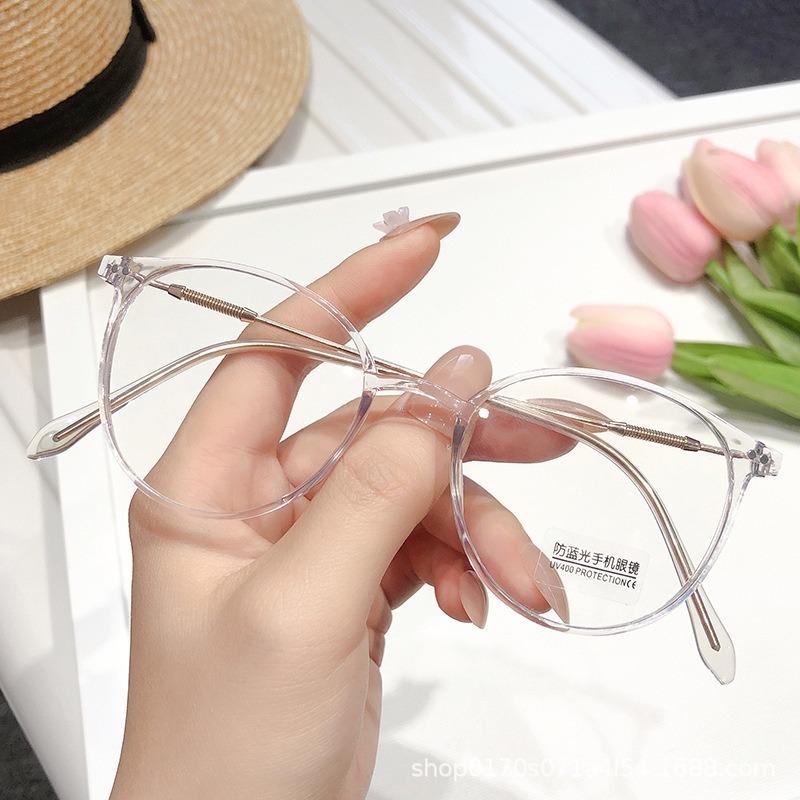 *Ready Stock* Anti Blue Light Blocking Glasses For Men/Women Clear Anti Radiation Glasses