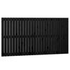 824912 vidaXL Tête de lit murale Noir 166x3x90 cm Bois massif de pin