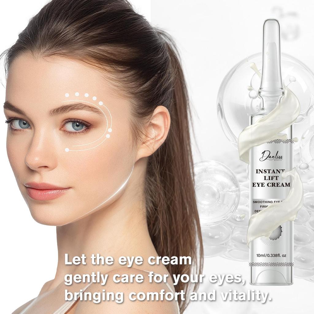 Instant Lift Eye Cream-Smoothing Eye Bags-Firming Skin-Deep Moisturizing-Suitable For All Skin Types, 10g