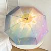 Rainbow Sunshine Umbrella: A Delightful, Auto Opening Protection for Outdoor Adventures and Travel Essentials 206