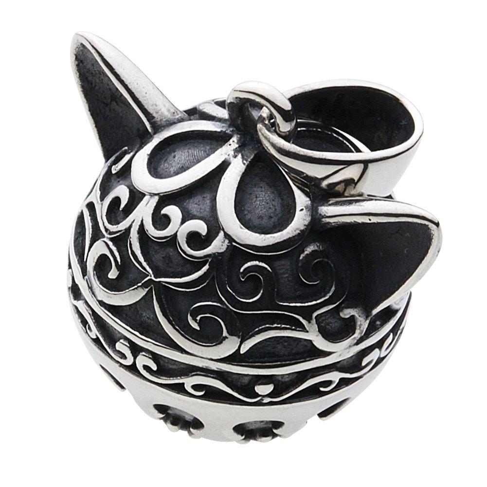 

[Cenote] Bali Cat Gamelan Ball Pendant [Silver 925 Accessory] p0656