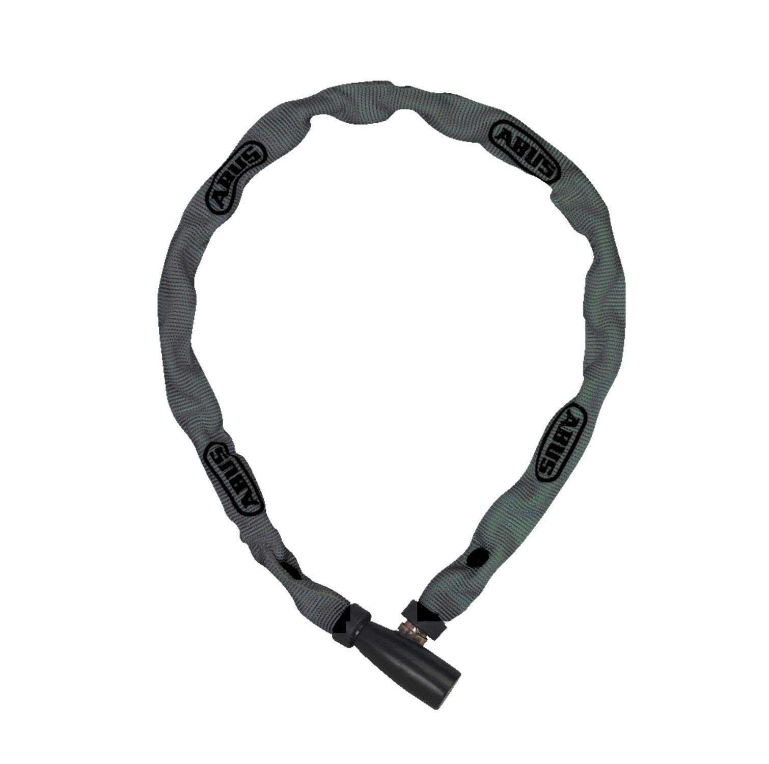 

a trusted German brand with 100 years of bicycle road bike chain gray Japanese ABUS, experience, ultra-lightweight lock, lock, lock, 110cm, [1500] серый
