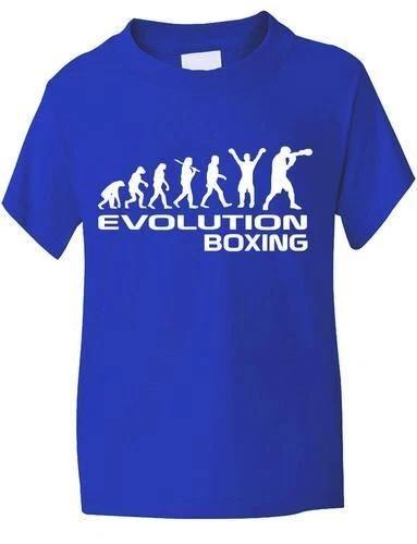 Evolution Of Boxing Boxer Sport Kids Girls Boys T-Shirt Birthday Gift Age 1-13