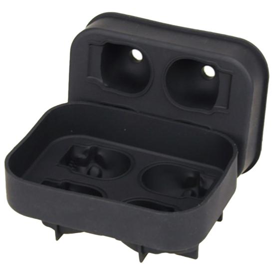 

Креативний лід у формі черепа. Практичний силіконовий лід. Кухонний інструмент, який легко виймається. 4 Grid