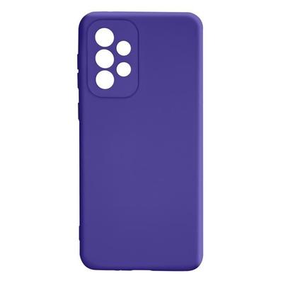 Protective Case - AVIZAR - Samsung Galaxy A33 5G - Semi-rigid Silicone - Soft-touch Finish - Purple