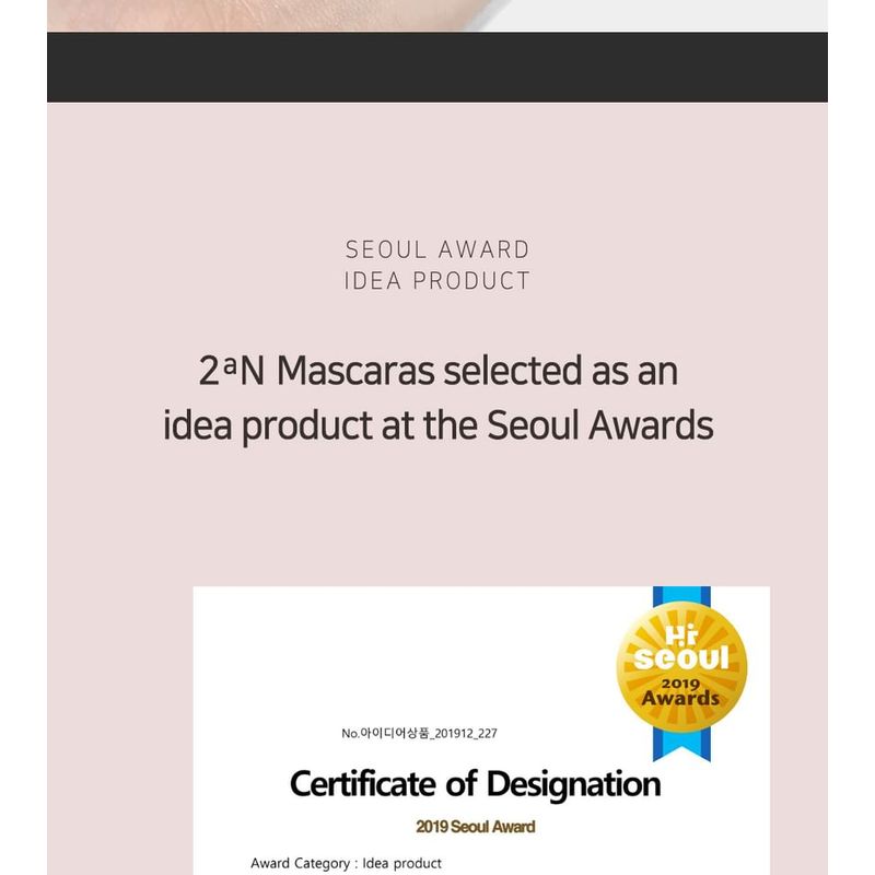 2aN - Mascara - 3 Types