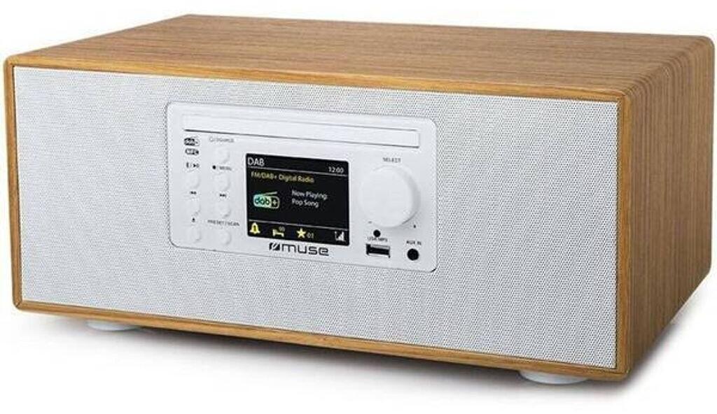 CD-радио Muse M-695 DBT белый