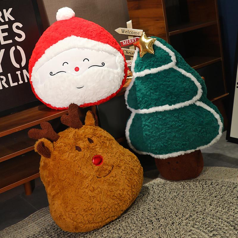 Santa Claus Christmas Tree Candy Elk Plush Toy Cartoon Doll Gift Decoration