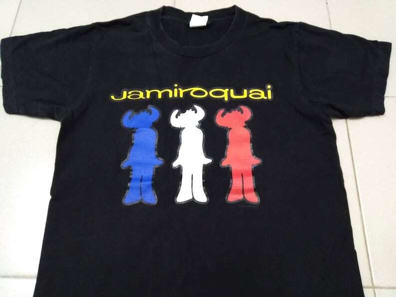 Vintage Jamiroquai English Funk Acid Jazz Band Black Music Concert Tshirt Unisex T-Shirt XXXXL