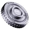 Stainless Steel Ratchet Fidget Spinner Spiral Decompression Toy for Boys.