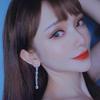Luxury 925 Sterling Silver Simulated Diamond Drop Earrings for Women Engagement Earrings Jewelry Cocktail Lovely GIRL GIFT