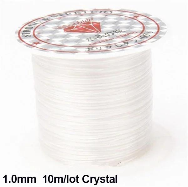 

100M Transparent Elastic Thread Cord Crystal Elastic Line For Jewelry Making Diy Bracelet Necklace Beaded Accessories