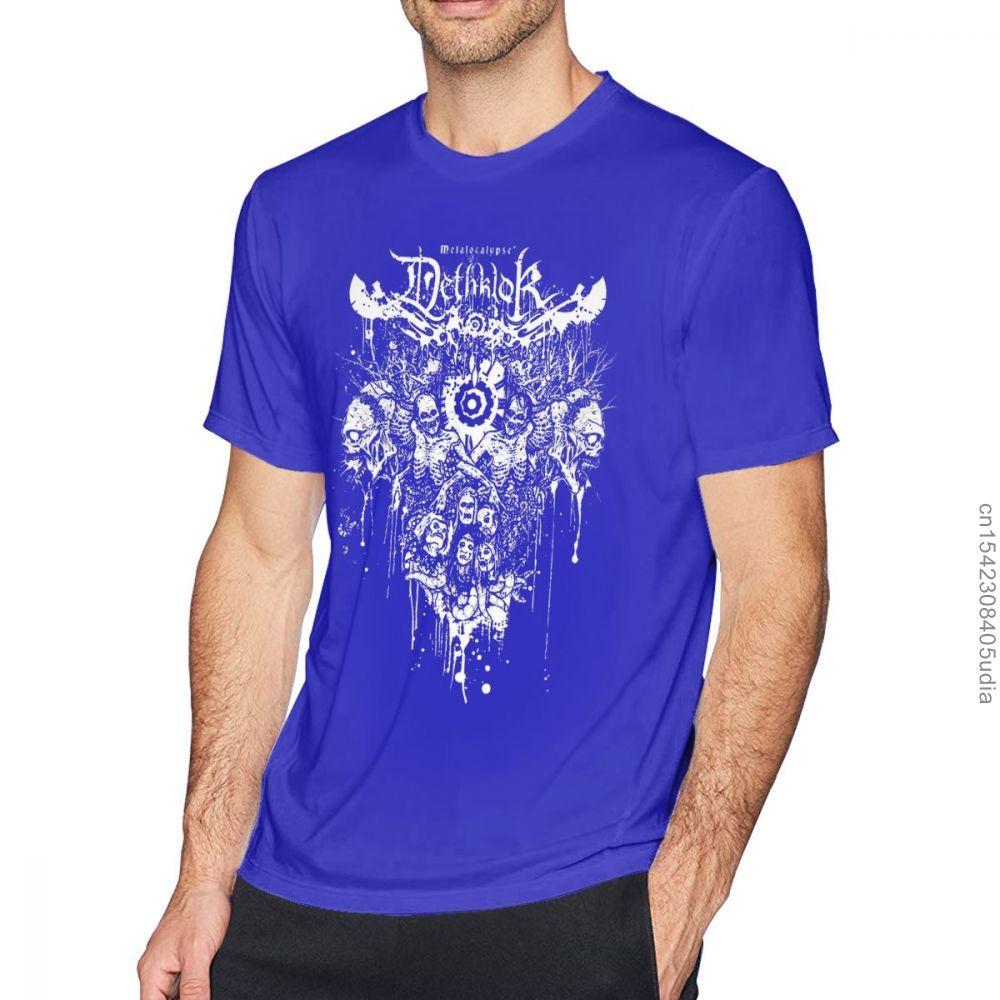 Cannibal Corpse Tshirts Dethklok Metalocalypse T Shirt Mens Short Sleeve Tee Shirt Graphic Cotton Funny Fashion Plus Size Tshirt