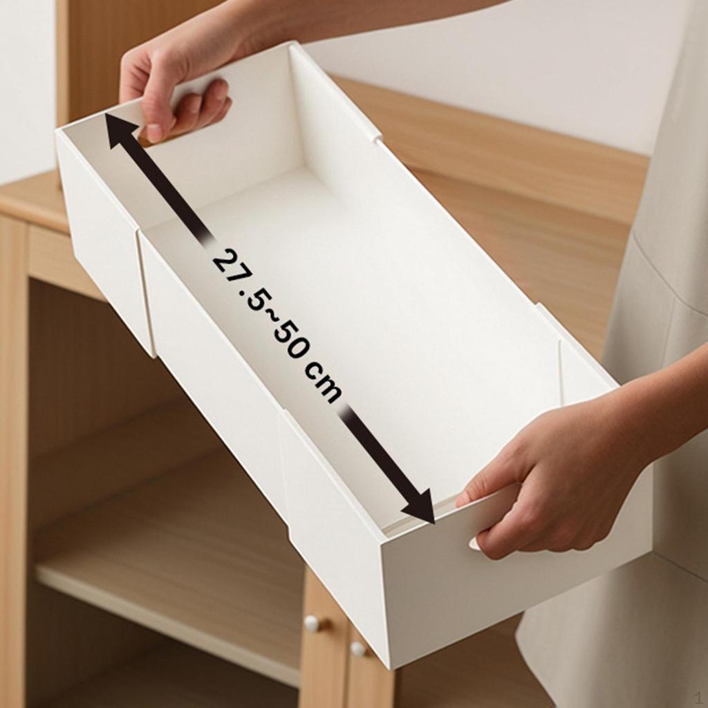 Drawer Organizer Accessory Home Organization Kitchen Utensil Storage Bin for Bedroom