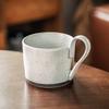 Cup Creative Big Ears Mug Household Ceramic Cup Japanese Style Coffee Cup Breakfast Cup Sesame Glaze Cup Water Cup