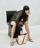 Re Rhee Square Nylon Shoulder Bag Ivory Beige