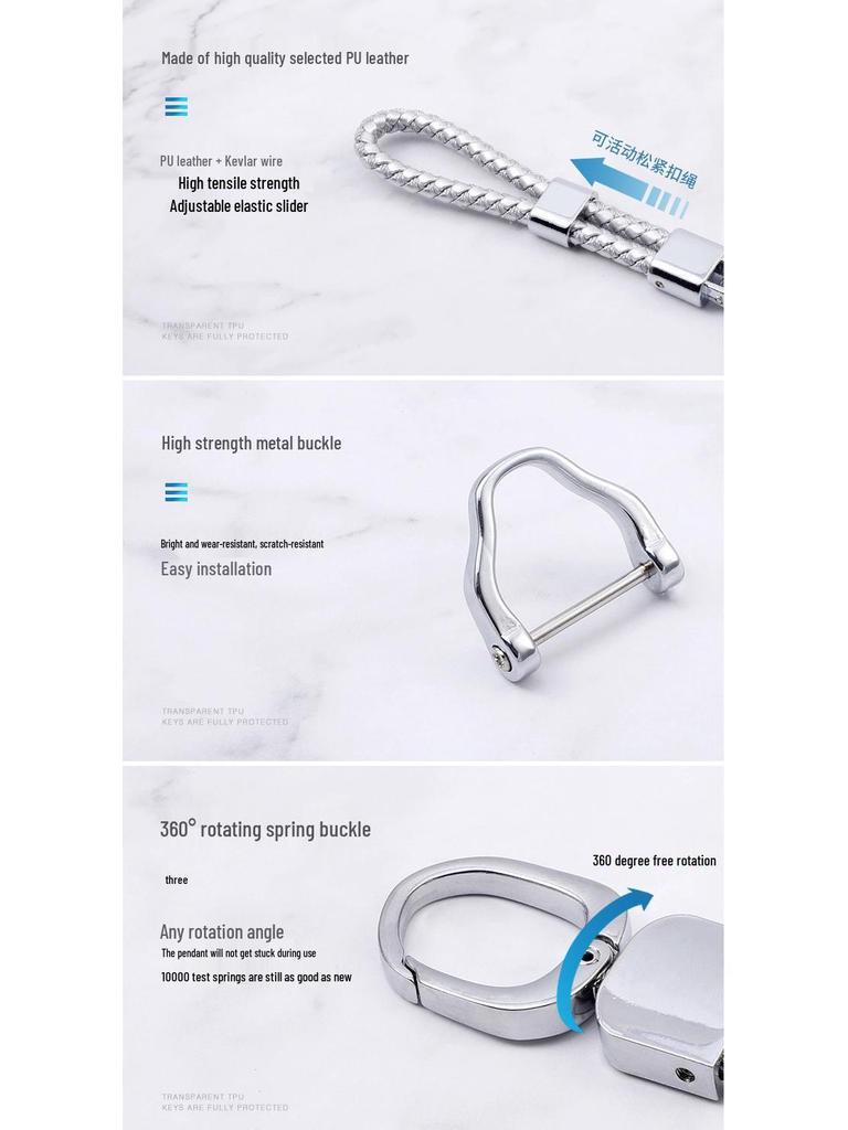 Cadillac Key Case: Fits XT5, XT4, CT5, XT6, ATS-L - Half-Pack Keychain Included