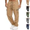 American Spring Autumn Mens Fashion Loose Casual High Street Hip-hop Overalls Sweatpants
