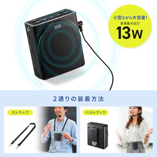 Sanwa Supply Hands-Free Speaker MM-SPAMP19