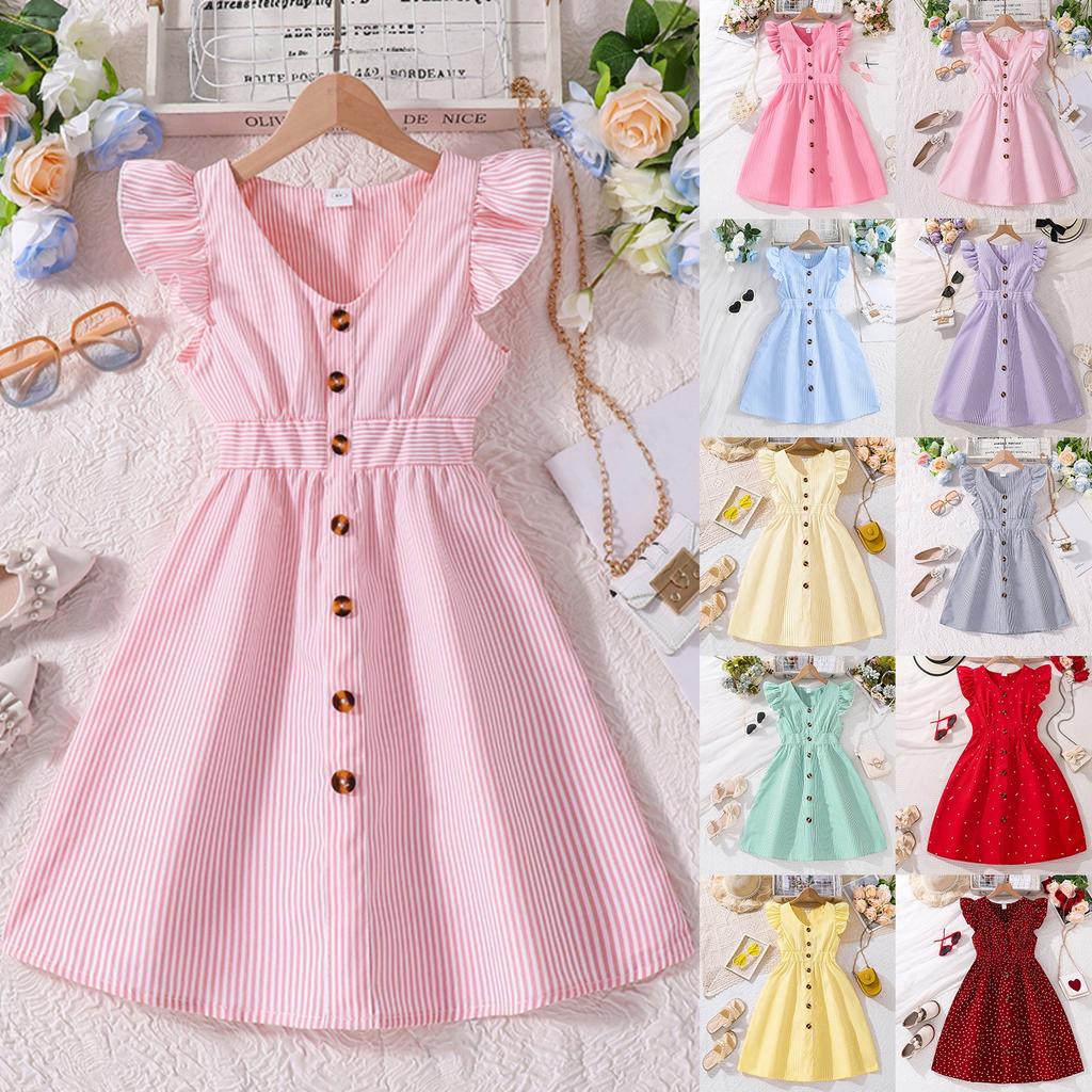 Spódnica Dziecięca Koronkowa Spódnica Księżniczki Sukienka z Małym Rękawem Motylkowym