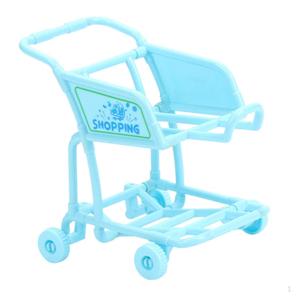Cart Early Learing Multifunctional Pretend Play Supermarket Handcart Toy Trolley for Children Kids