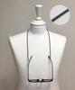 Segseuto [Eyeglass Chain][Surgical Steel] S-0110 Black