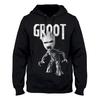 Guardians Of The Galaxy Mens Groot Angry Hoodie