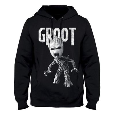 Guardians Of The Galaxy Mens Groot Angry Hoodie