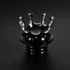 Mactions Crown Style Vented Fuel Tank Cap Gas Cap For Harley Sportster XL 883 1200 Touring Road King Dyna Softail Custom