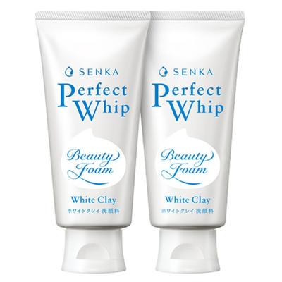 Perfect Whip Pena na čistenie tváre s bielou hlinou, 120 g, 2 kusy