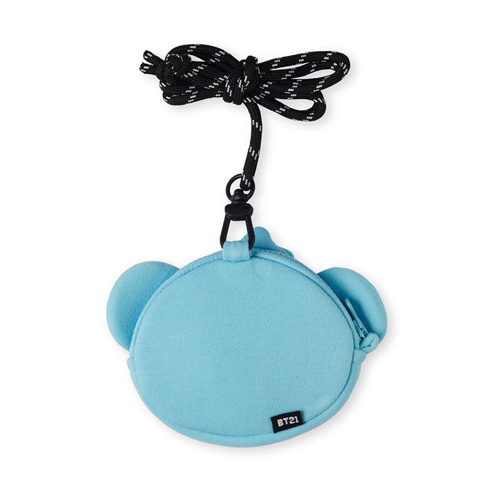 LINE FRIENDS BT21 Strap Face Pouch