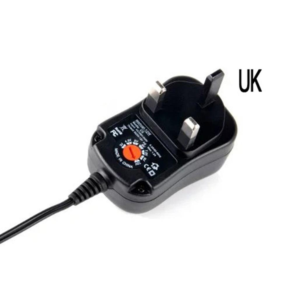 Universal  To 3V4.5V5V6V7.5V9V12V 12W Adjustable ACDC Charger Adapter Switching Power Supply